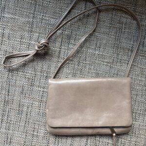 Hobo Women's Grant Crossbody Bag Size One Size In Taupe Color EUC